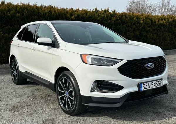 śląskie Ford EDGE cena 129900 przebieg: 30500, rok produkcji 2021 z Poręba